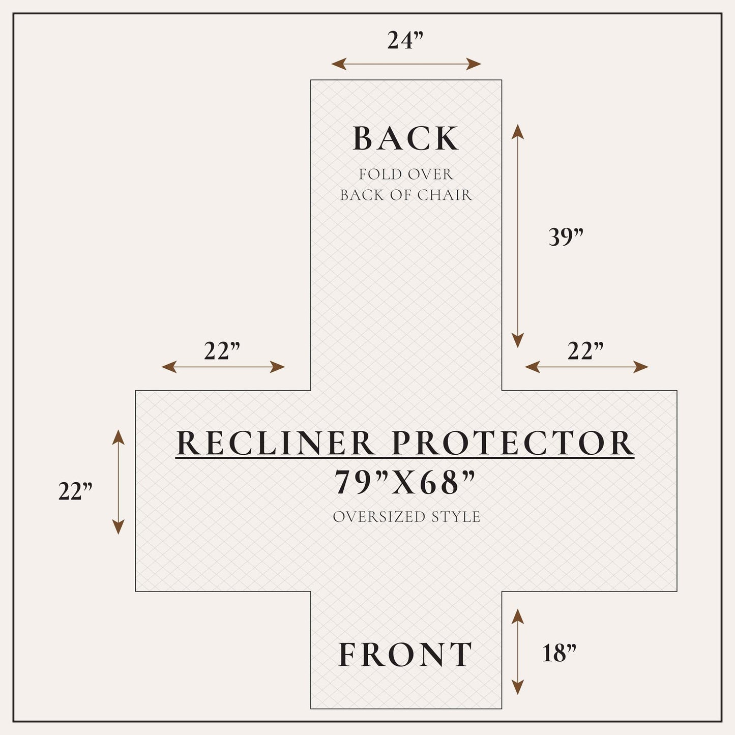 Reversible Floral Patchwork Furniture Protector - Maribel Collection