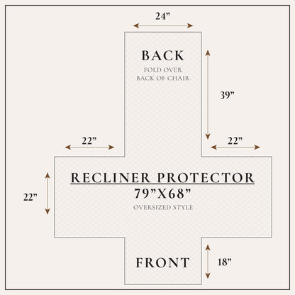 Reversible Floral Patchwork Furniture Protector - Maribel Collection