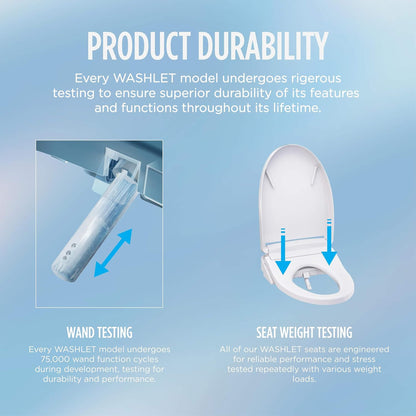 TOTO WASHLET® S2 Electronic Bidet Toilet Seat with Side Arm Control