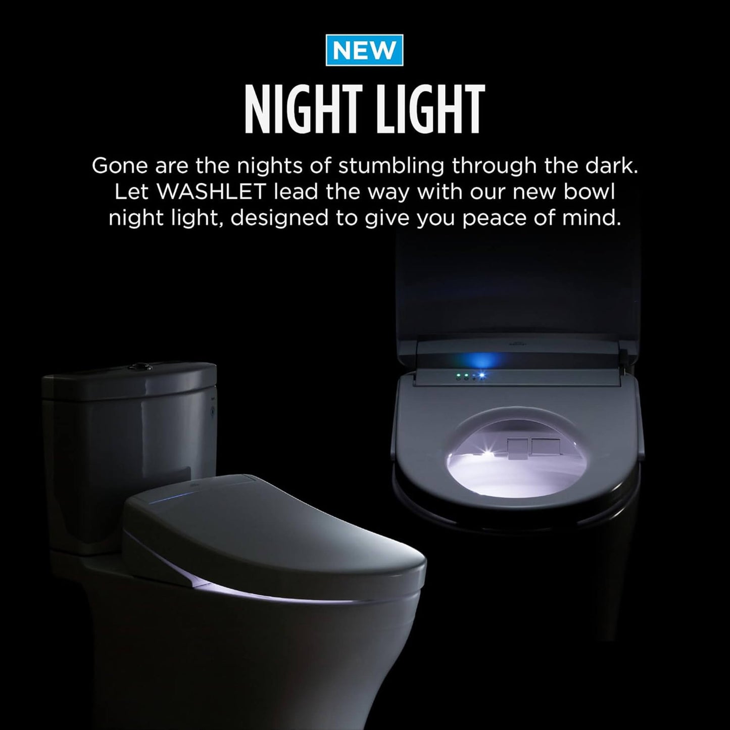 TOTO WASHLET® S2 Electronic Bidet Toilet Seat with Side Arm Control