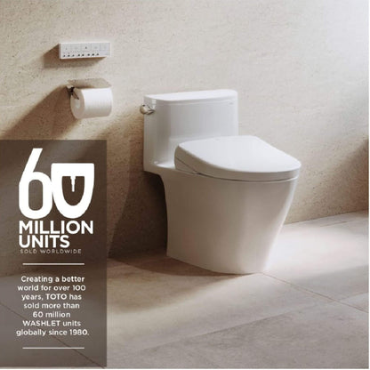 TOTO S7 Washlet Elongated Bidet Toilet Seat with EWater & Manual Classic/Contemporary Lid