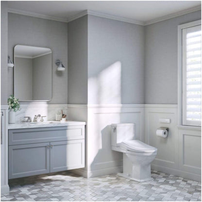 TOTO S7 Washlet Elongated Bidet Toilet Seat with EWater & Manual Classic/Contemporary Lid