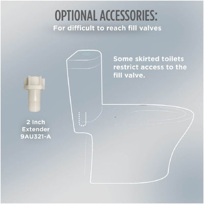 TOTO S7A Washlet Elongated Bidet Toilet Seat with EWater and Classic Contemporary Lid