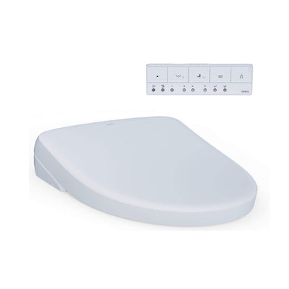 TOTO S7A Washlet Elongated Bidet Toilet Seat with EWater And Auto Open/Close Contemporary Lid
