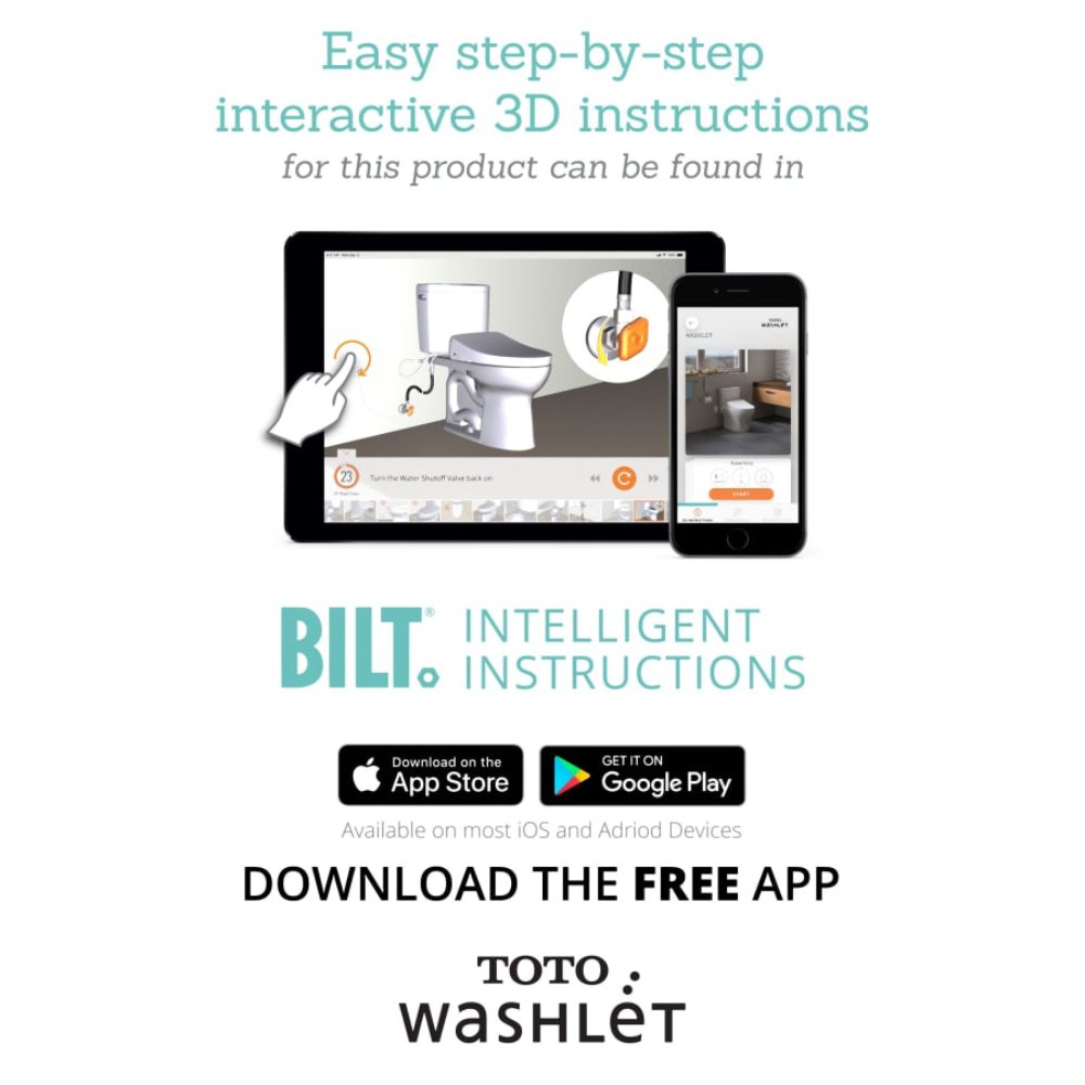 TOTO Washlet S300E Round Soft Close Bidet Seat
