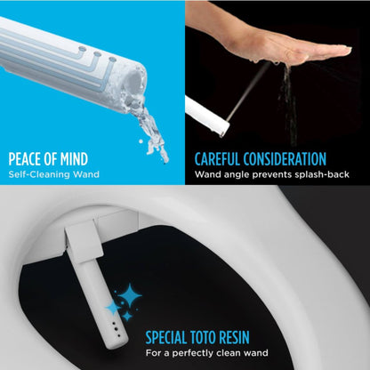 TOTO Washlet S300E Round Soft Close Bidet Seat