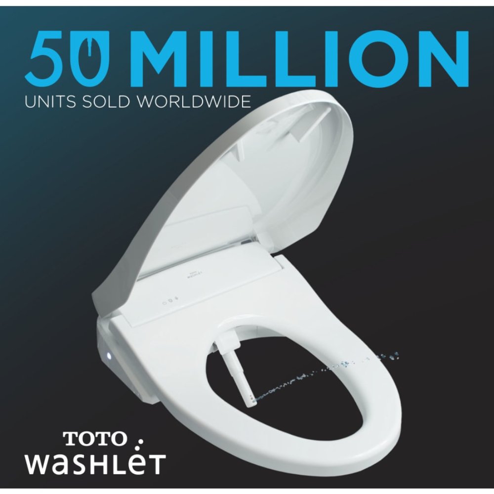 TOTO Washlet S300E Round Soft Close Bidet Seat