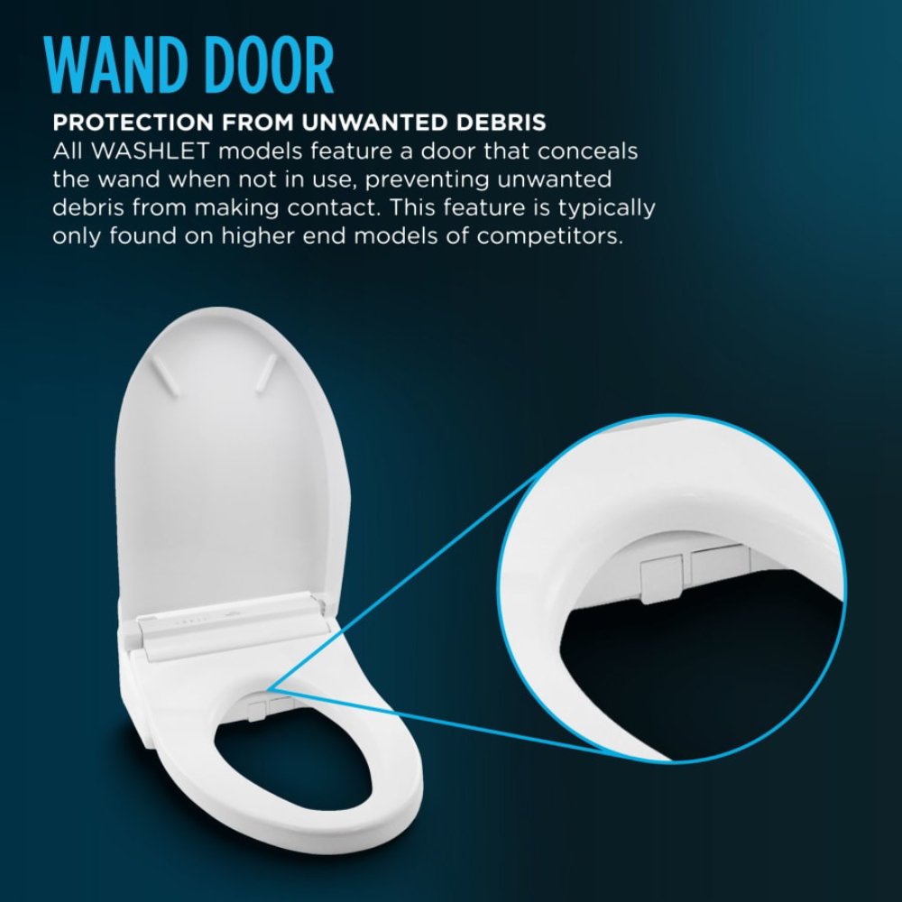 TOTO Washlet S300E Round Soft Close Bidet Seat
