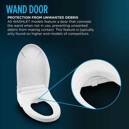 TOTO Washlet S300E Round Soft Close Bidet Seat