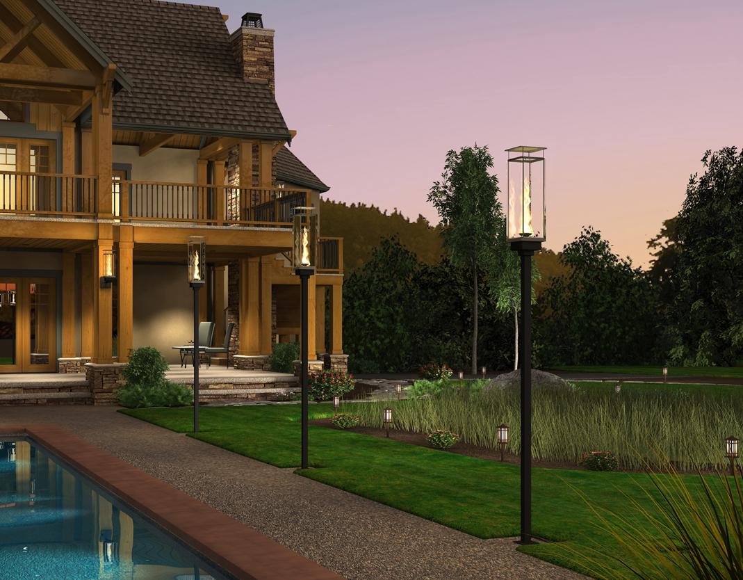 Tempest Torch In-Ground Post Assembly