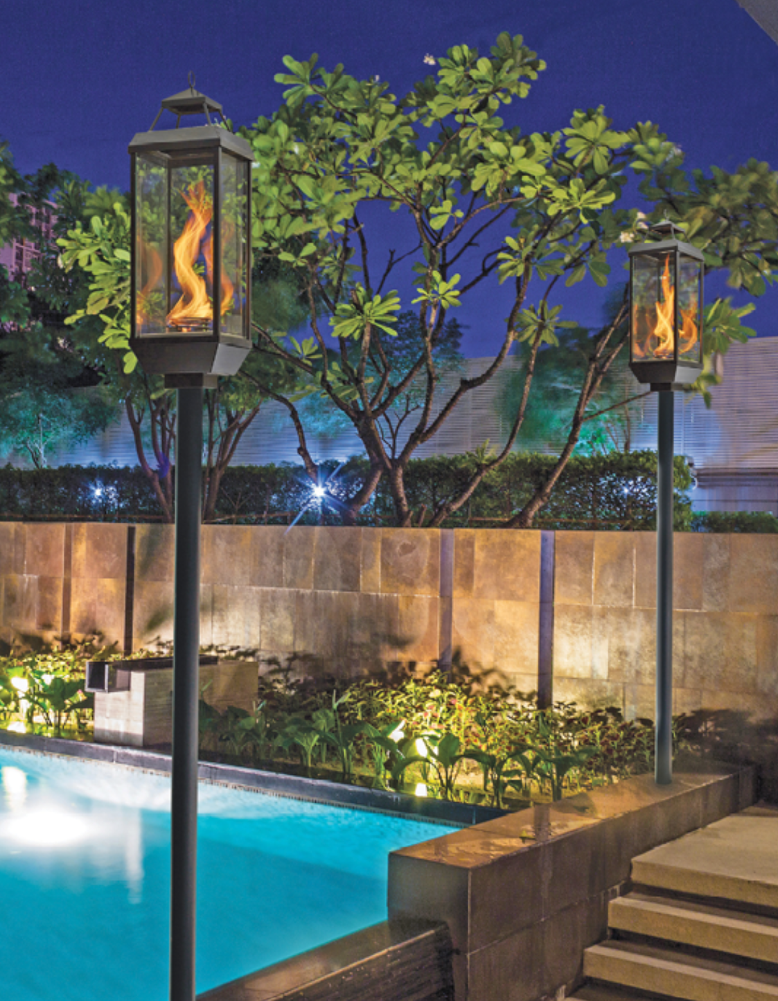 Tempest Lantern - Outdoor Gas Torch
