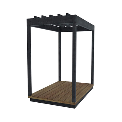 ThermaSol Nordic Misty Wood Pergola
