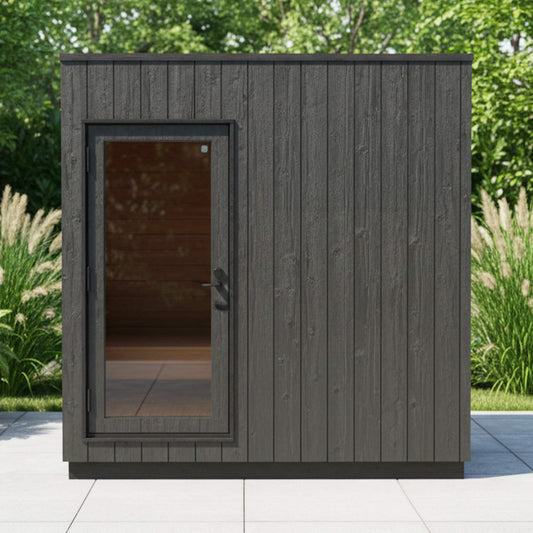 ThermaSol Nordic Misty Outdoor Changing Room with Single Entrance