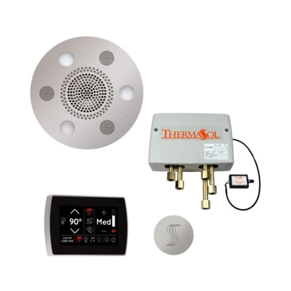 ThermaSol SignaTouch Flushmount 5-Inch Digital Shower Steam Control Package With Serenity 10