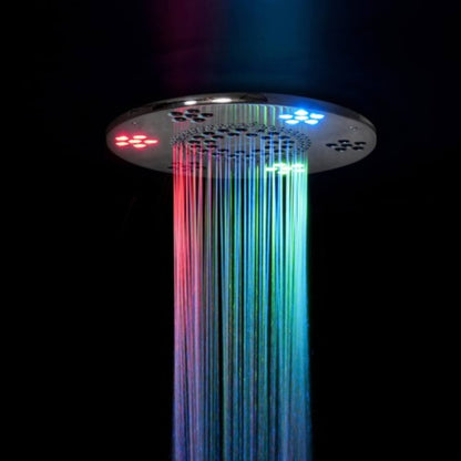ThermaSol SignaTouch Flushmount 5-Inch Digital Shower Steam Control Package With Serenity 10