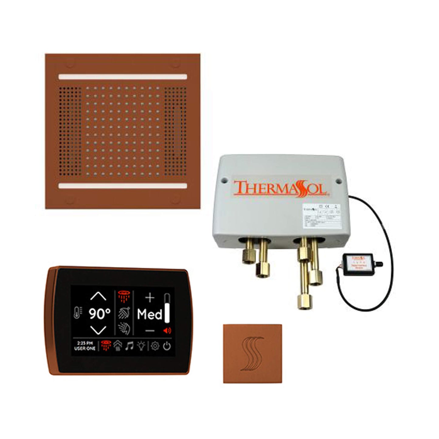 ThermaSol STC & HydroVive Total Wellness Package with Digital Shower Valve [TWPH]