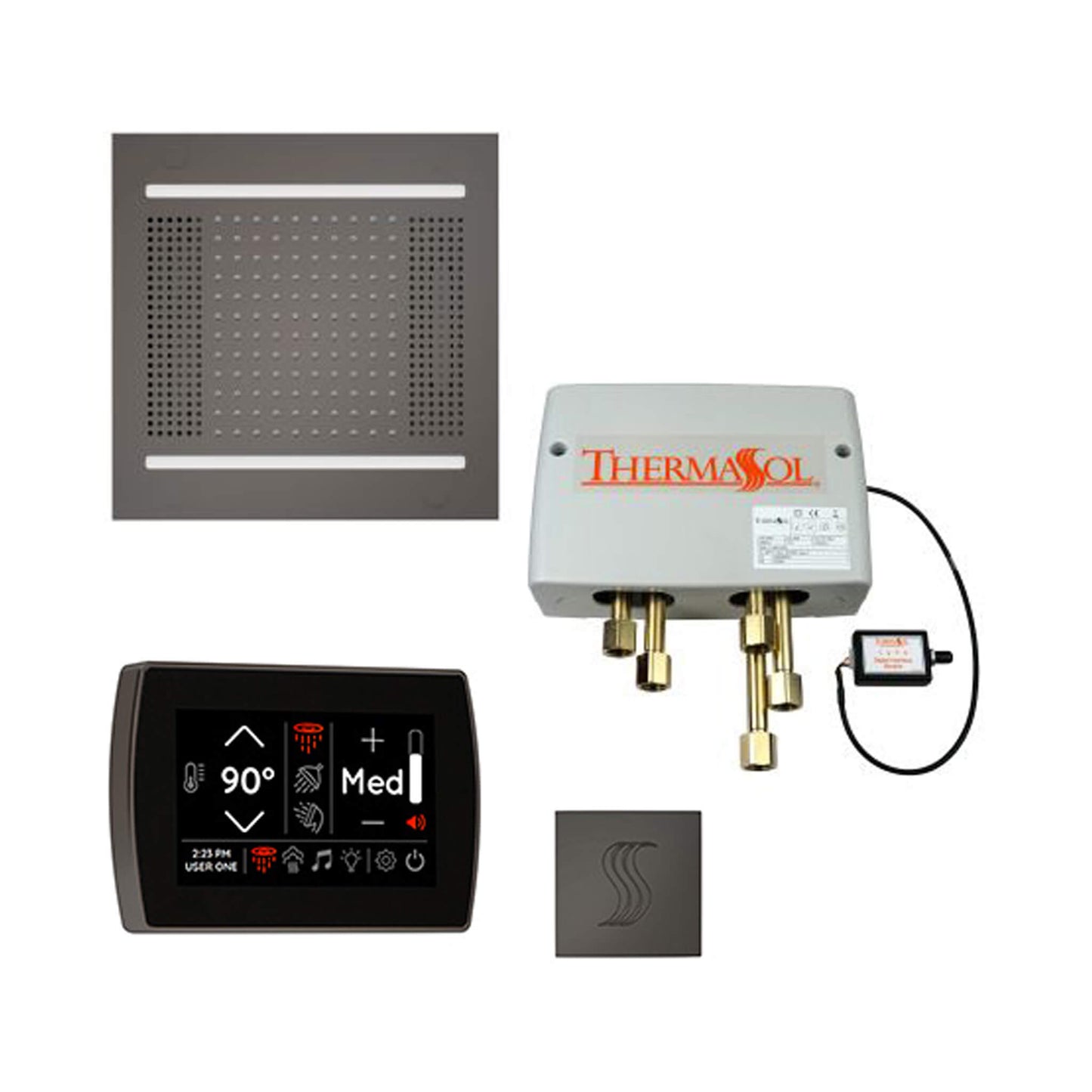 ThermaSol STC & HydroVive Total Wellness Package with Digital Shower Valve [TWPH]