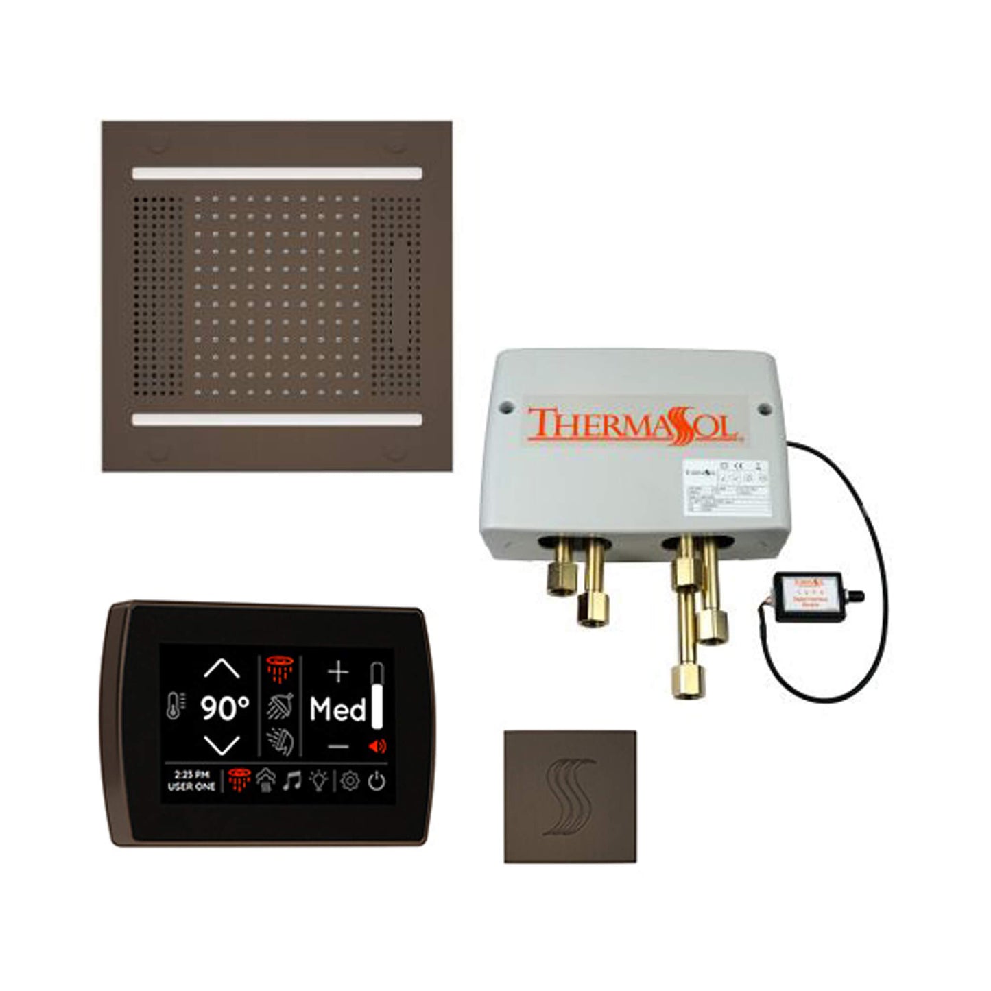 ThermaSol STC & HydroVive Total Wellness Package with Digital Shower Valve [TWPH]