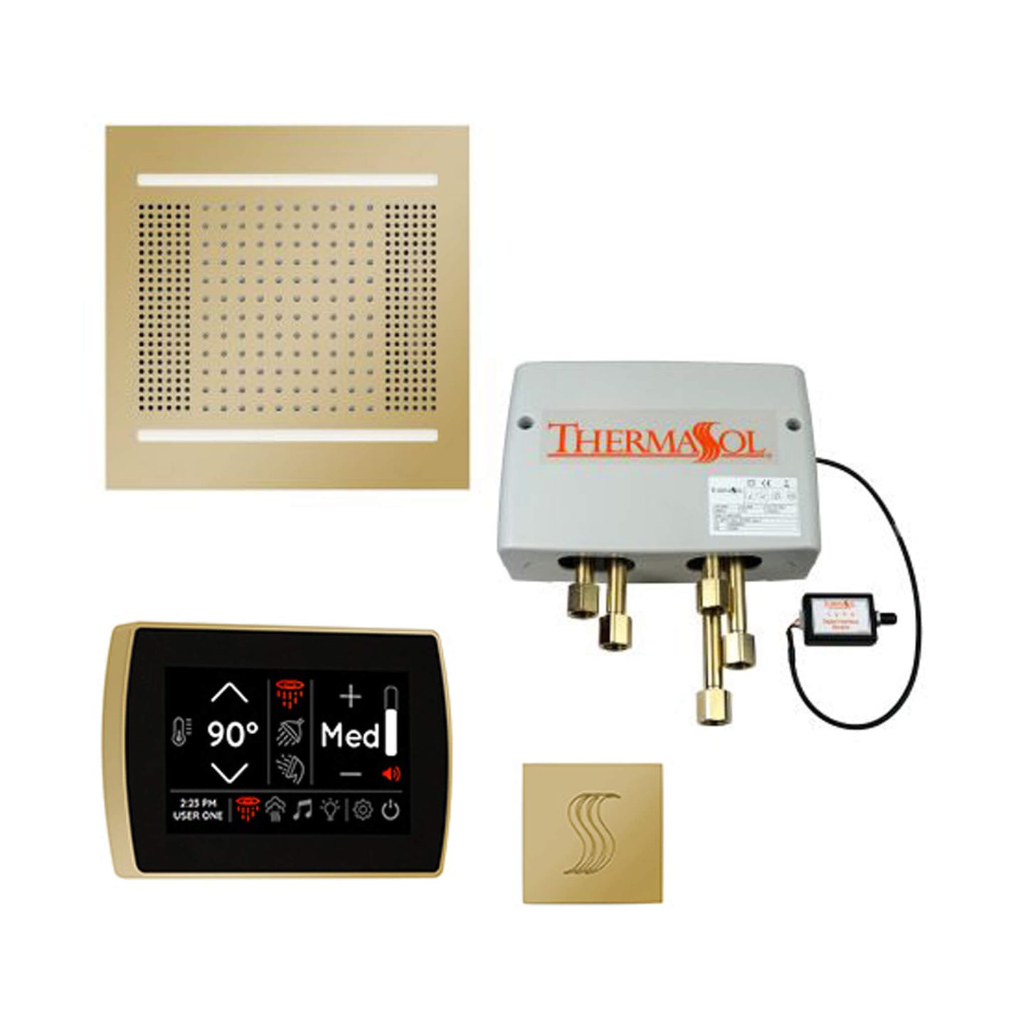 ThermaSol STC & HydroVive Total Wellness Package with Digital Shower Valve [TWPH]