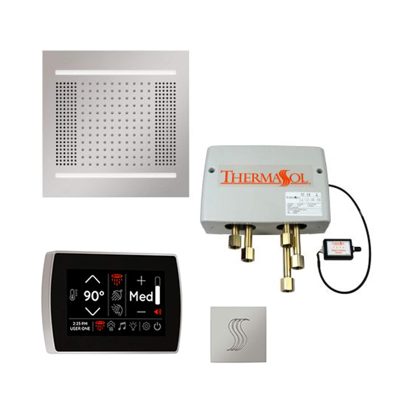 ThermaSol STC & HydroVive Total Wellness Package with Digital Shower Valve [TWPH]