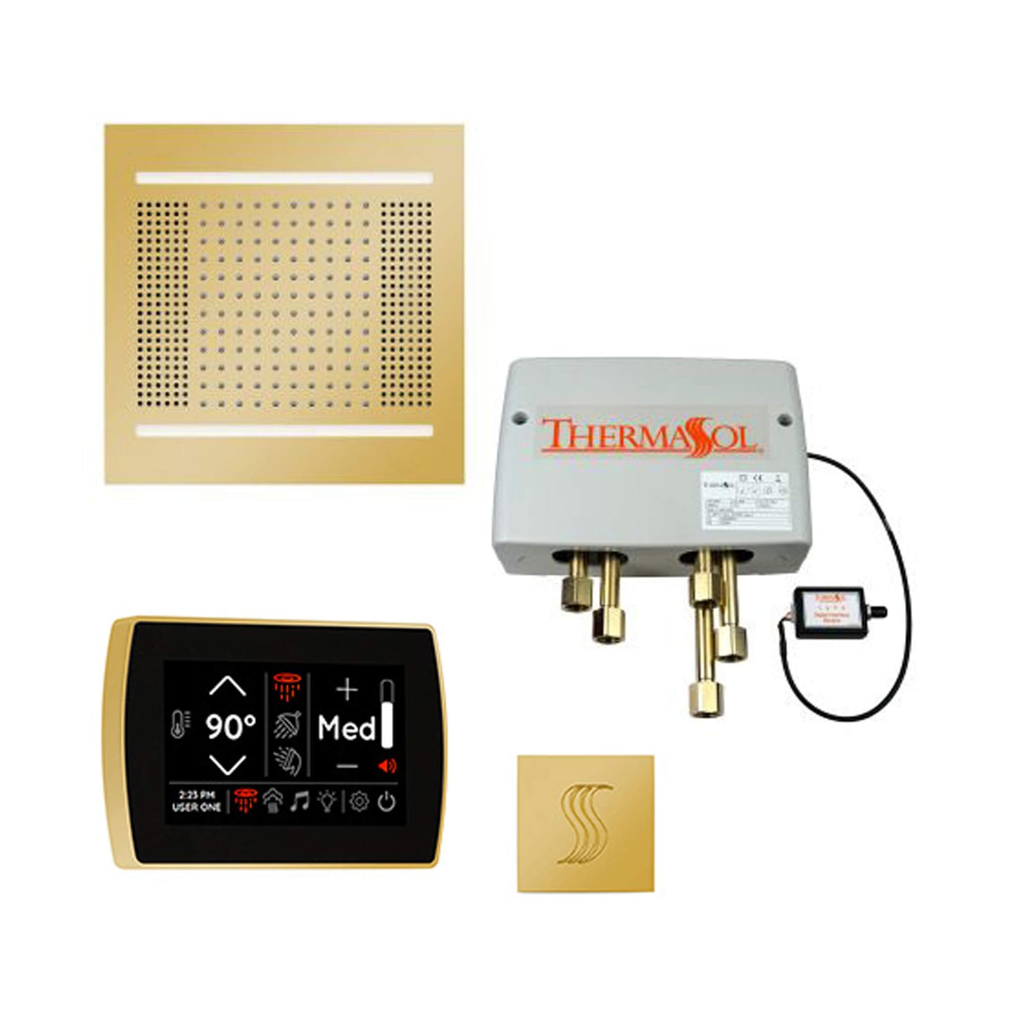 ThermaSol STC & HydroVive Total Wellness Package with Digital Shower Valve [TWPH]