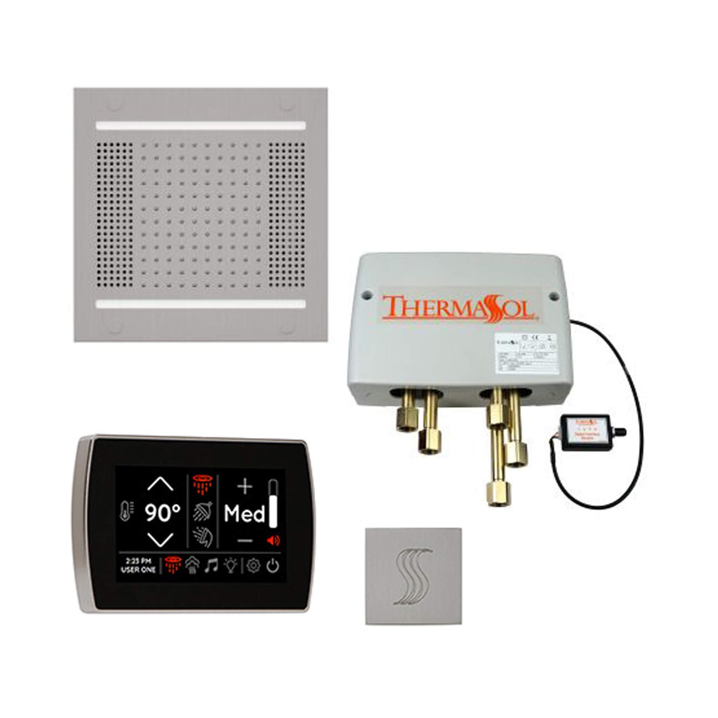 ThermaSol STC & HydroVive Total Wellness Package with Digital Shower Valve [TWPH]