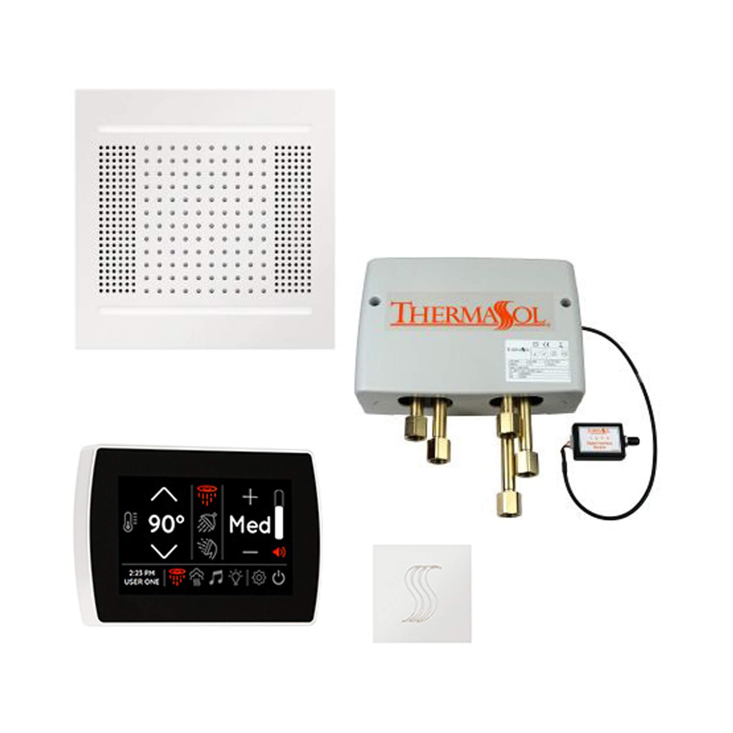 ThermaSol STC & HydroVive Total Wellness Package with Digital Shower Valve [TWPH]