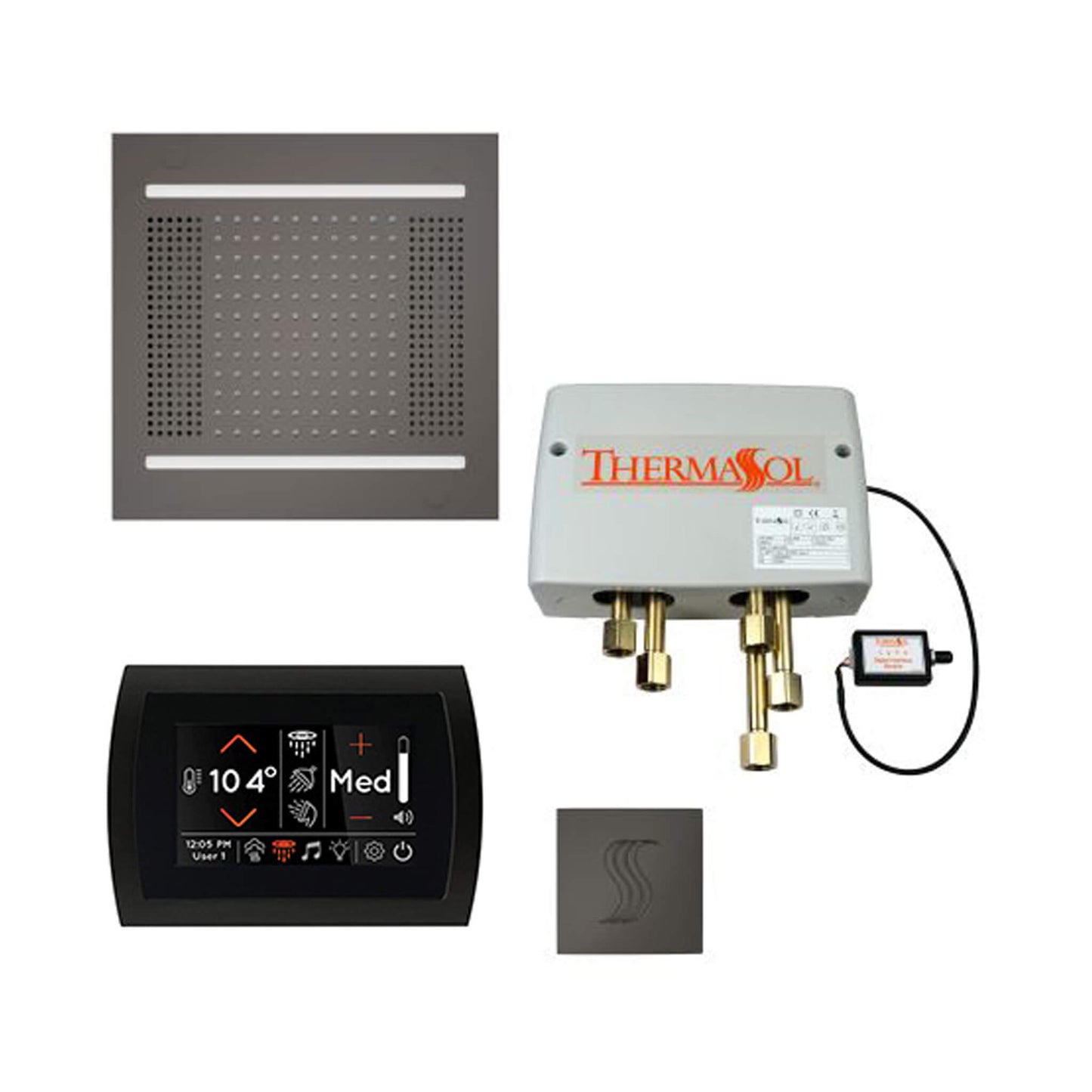ThermaSol STC & HydroVive Total Wellness Package with Digital Shower Valve [TWPH]