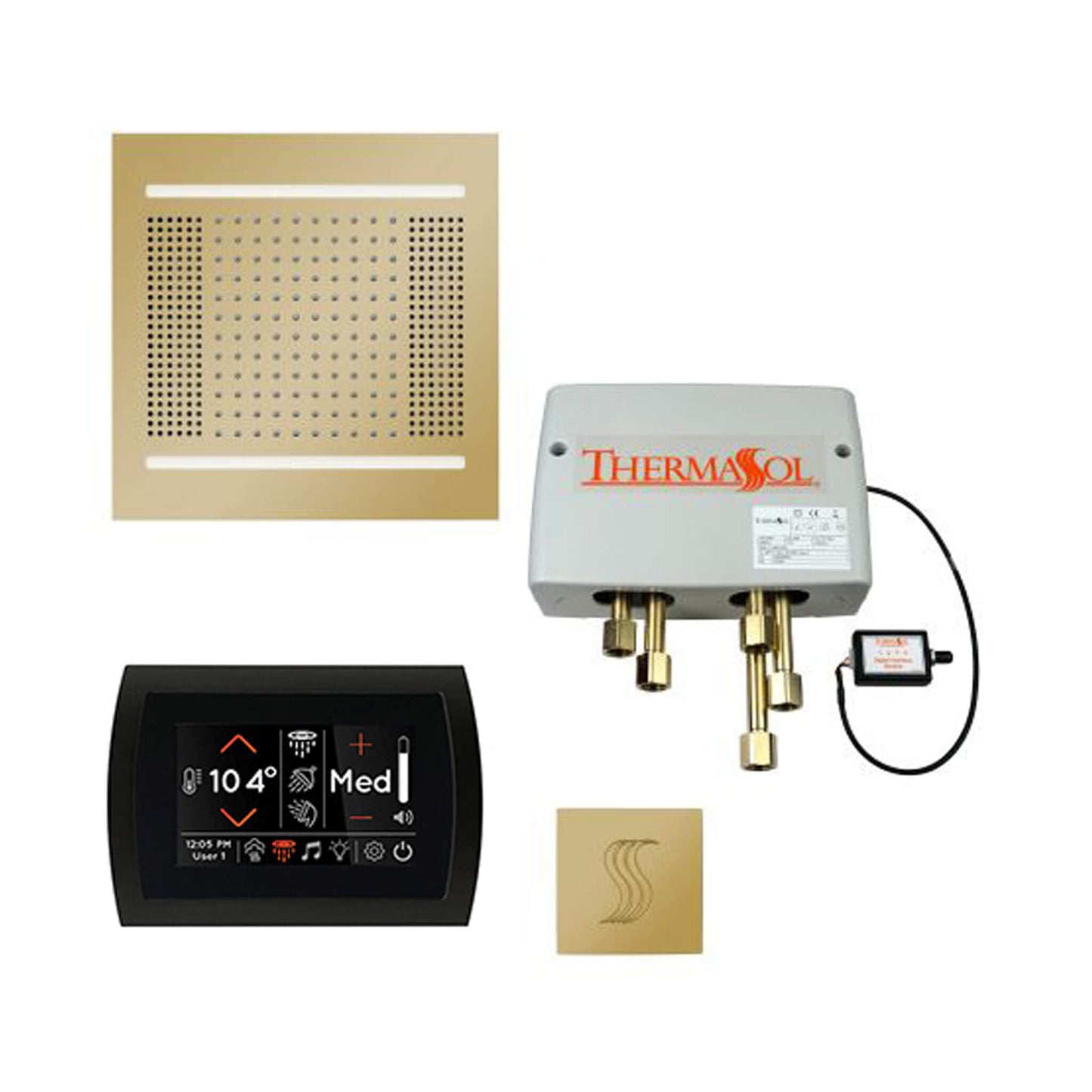 ThermaSol STC & HydroVive Total Wellness Package with Digital Shower Valve [TWPH]