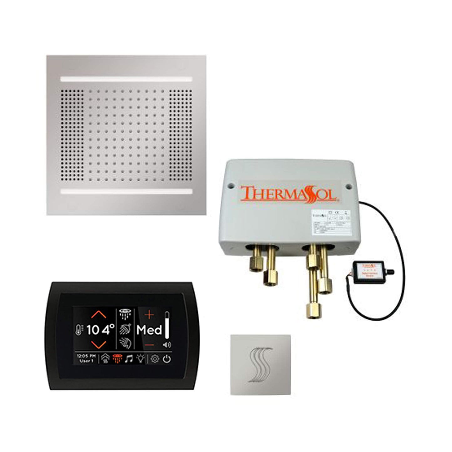 ThermaSol STC & HydroVive Total Wellness Package with Digital Shower Valve [TWPH]
