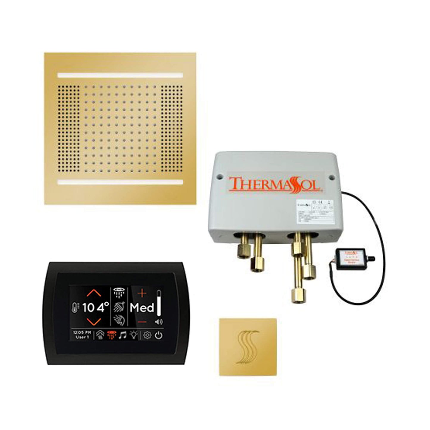 ThermaSol STC & HydroVive Total Wellness Package with Digital Shower Valve [TWPH]