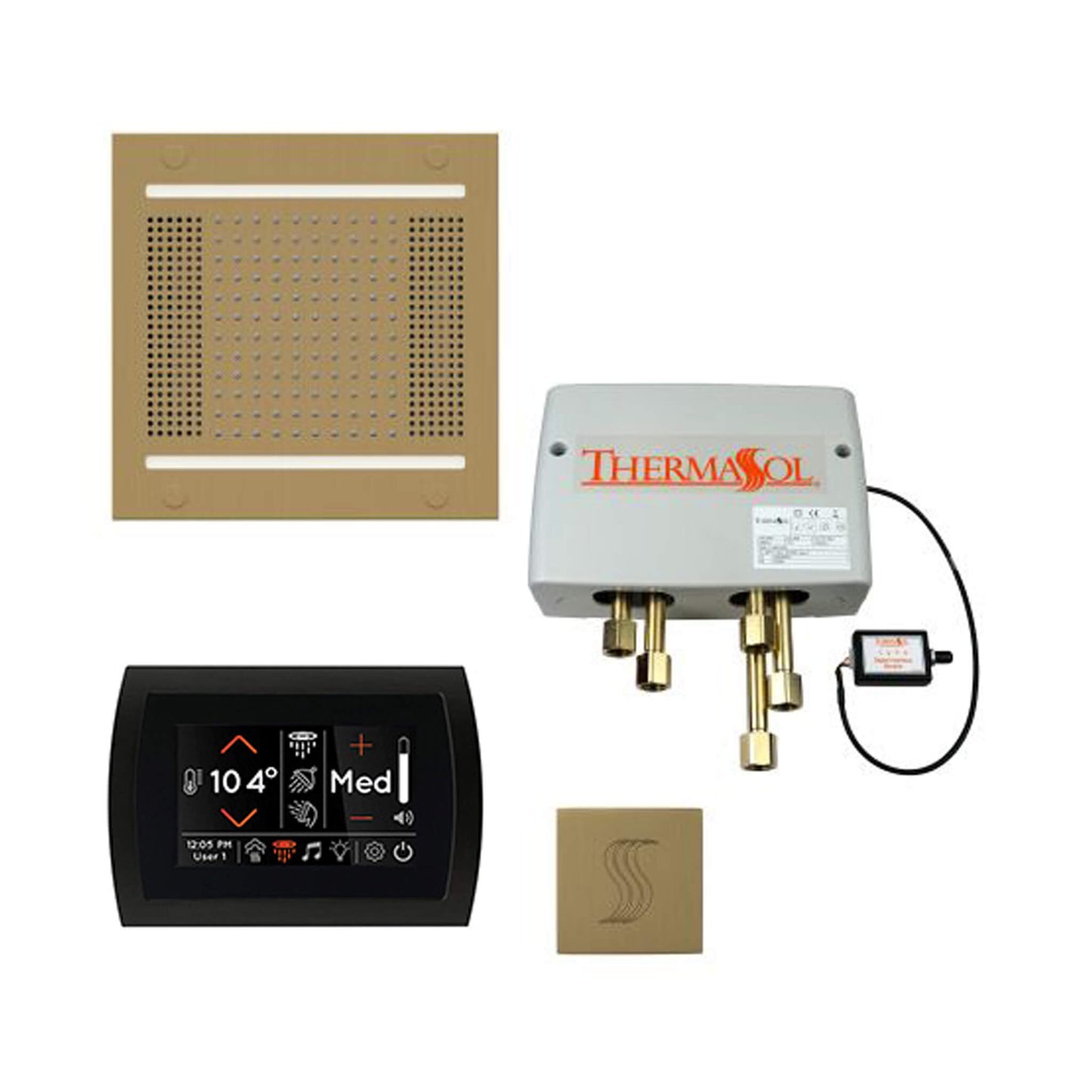 ThermaSol STC & HydroVive Total Wellness Package with Digital Shower Valve [TWPH]