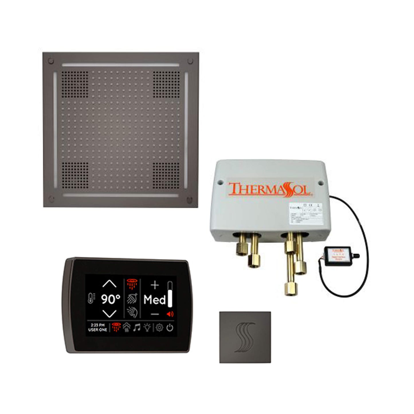 ThermaSol STC & HydroVive Total Wellness Package with Digital Shower Valve [TWPH]