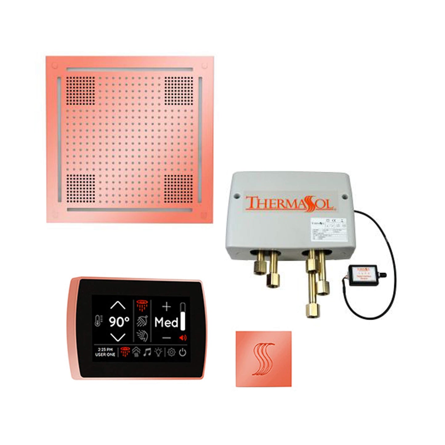 ThermaSol STC & HydroVive Total Wellness Package with Digital Shower Valve [TWPH]