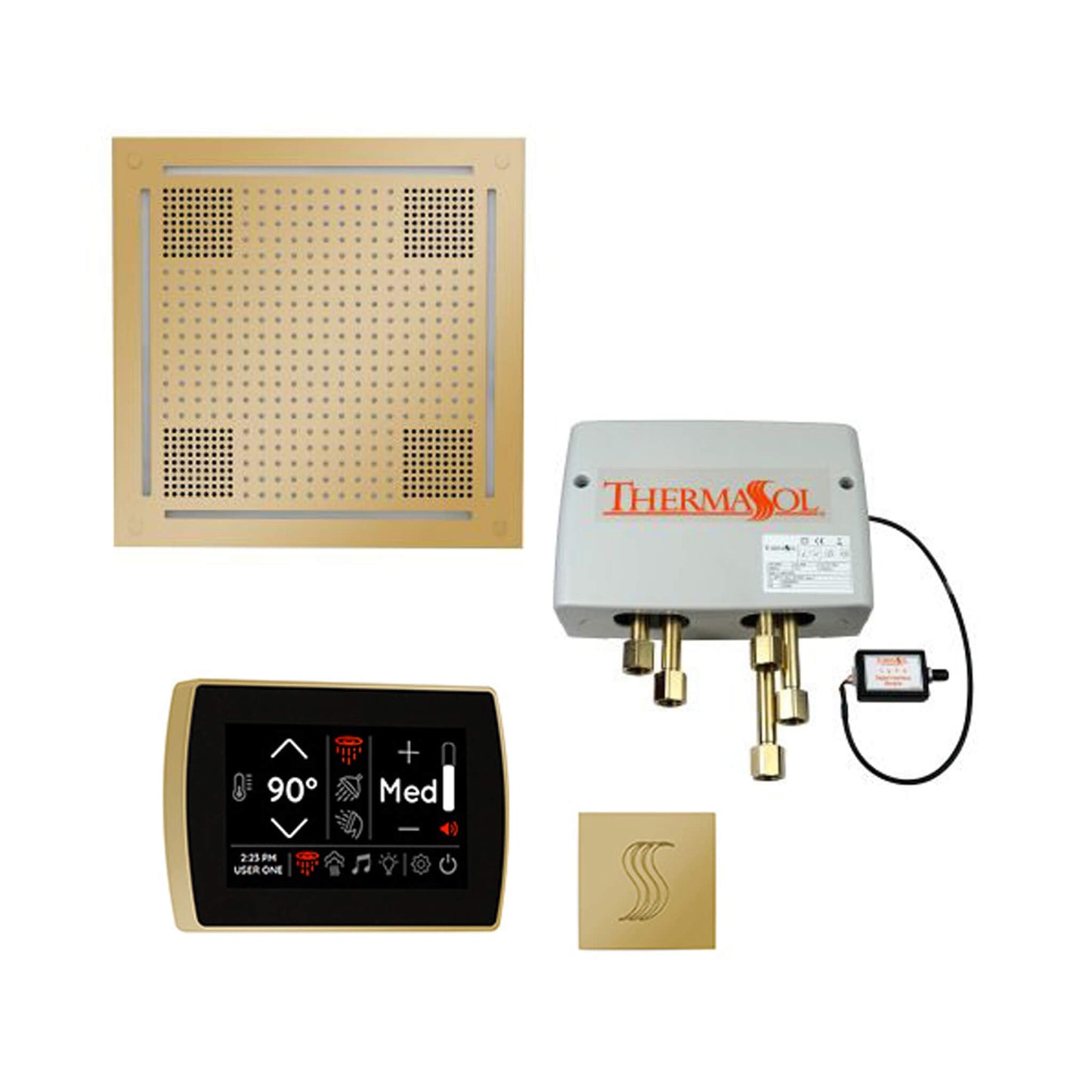 ThermaSol STC & HydroVive Total Wellness Package with Digital Shower Valve [TWPH]