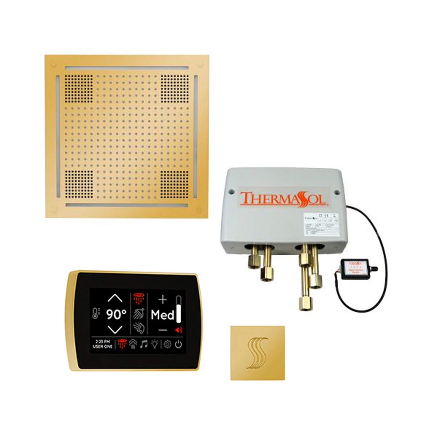 ThermaSol STC & HydroVive Total Wellness Package with Digital Shower Valve [TWPH]