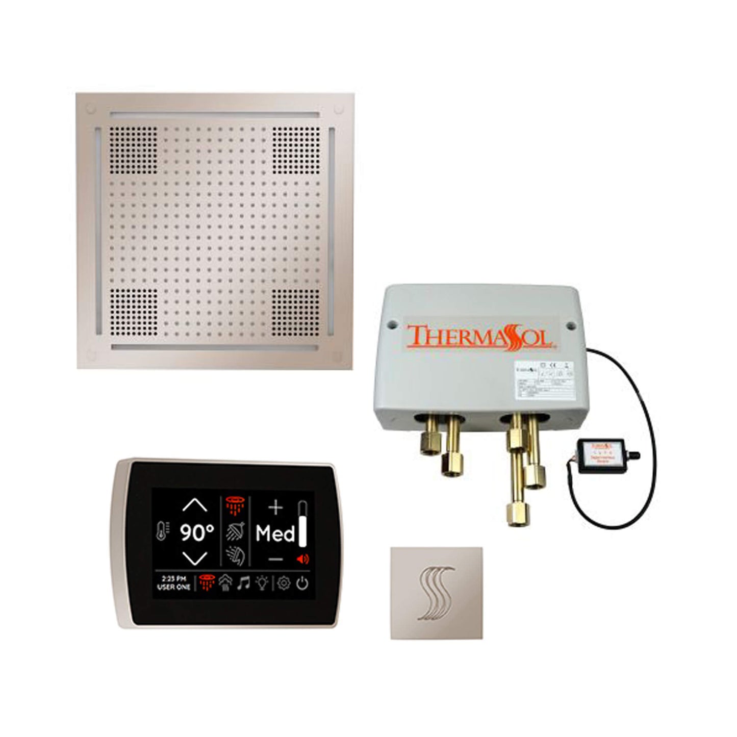 ThermaSol STC & HydroVive Total Wellness Package with Digital Shower Valve [TWPH]