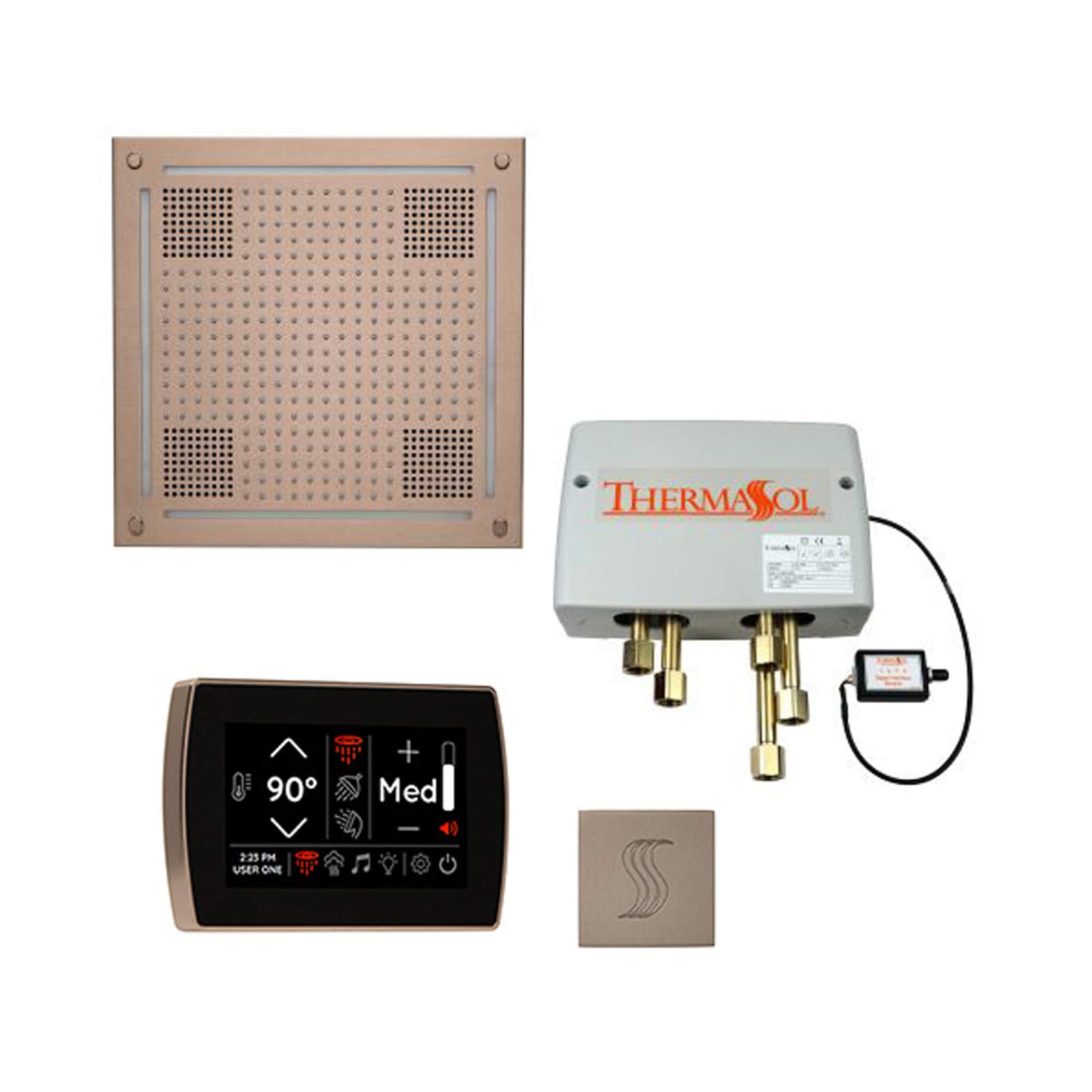 ThermaSol STC & HydroVive Total Wellness Package with Digital Shower Valve [TWPH]