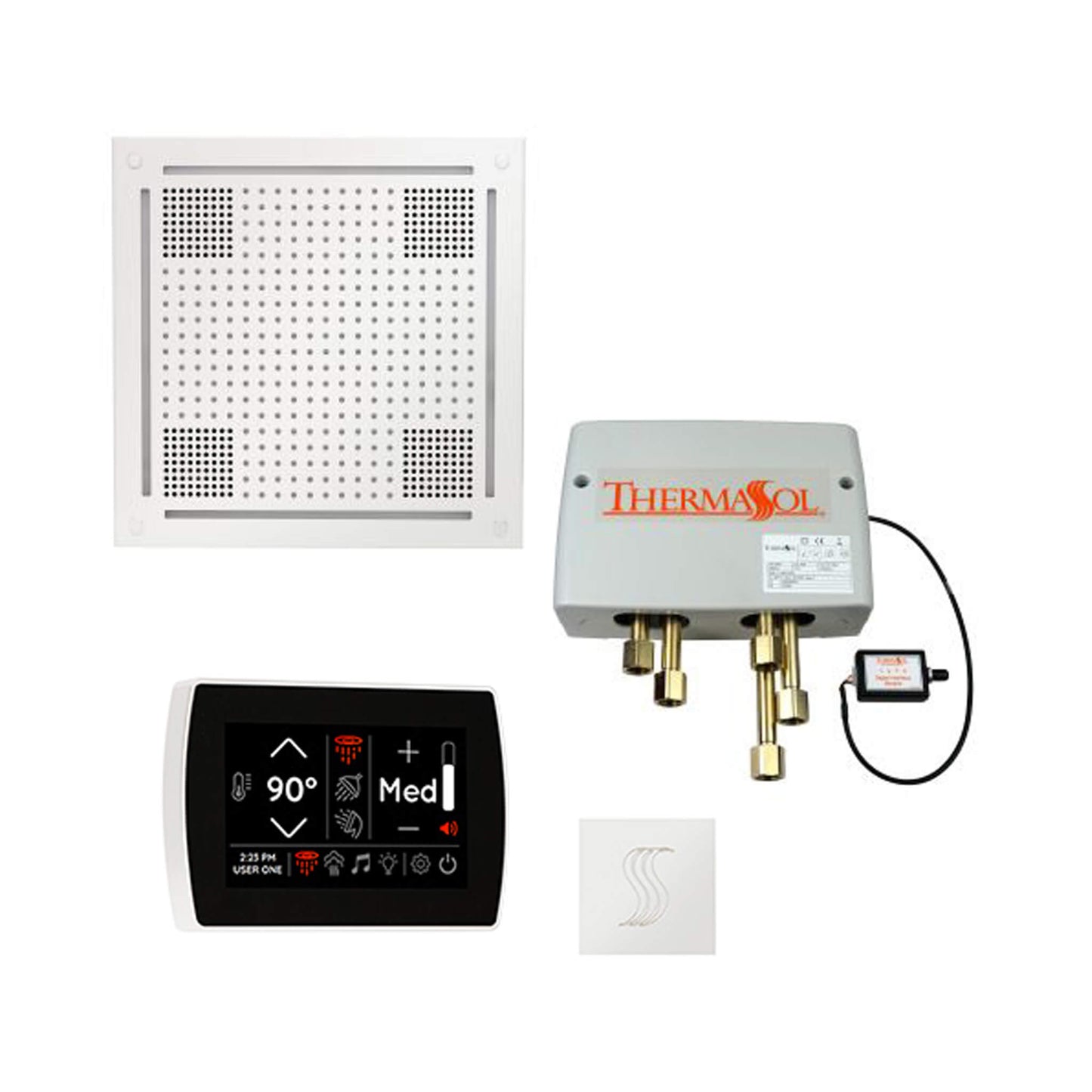 ThermaSol STC & HydroVive Total Wellness Package with Digital Shower Valve [TWPH]