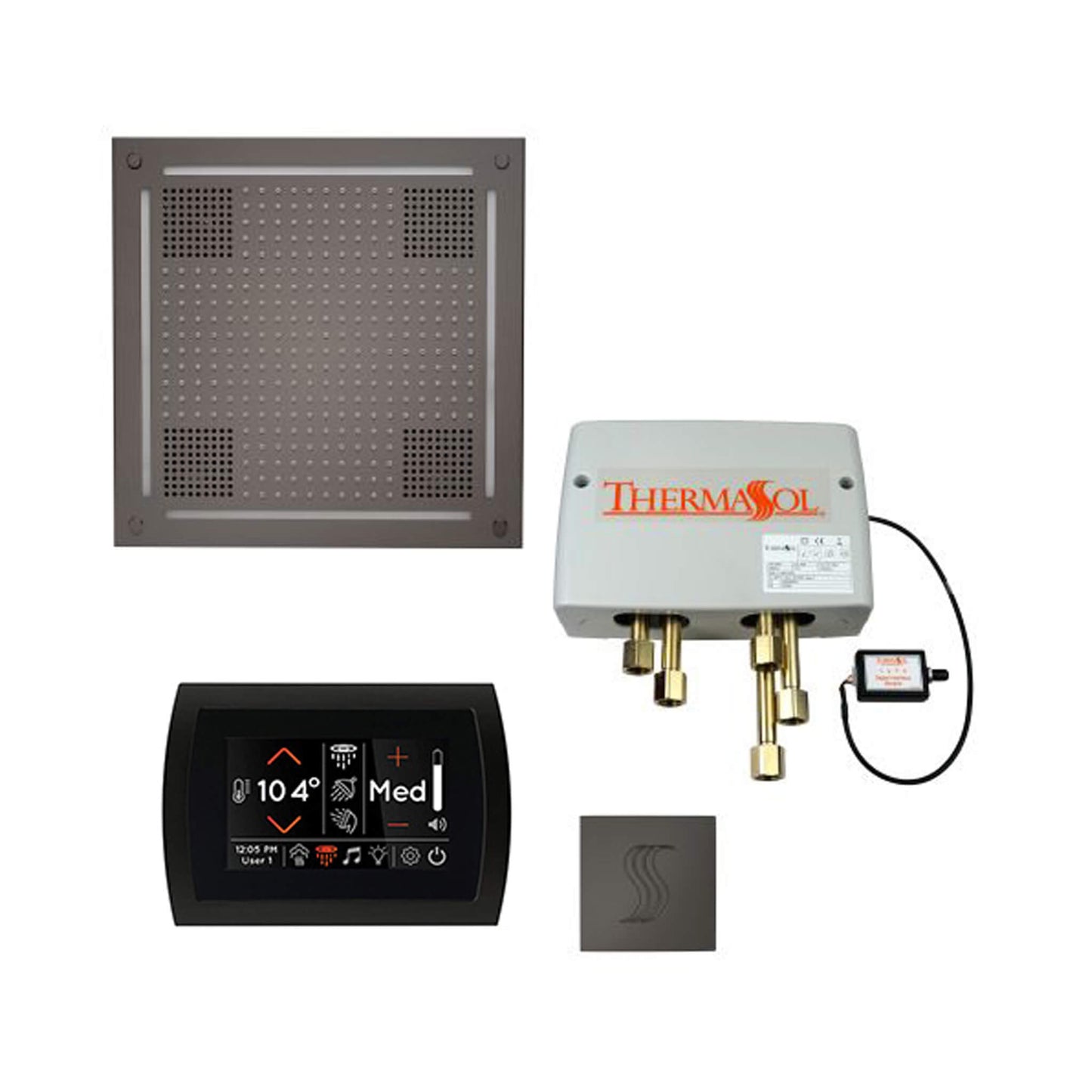 ThermaSol STC & HydroVive Total Wellness Package with Digital Shower Valve [TWPH]