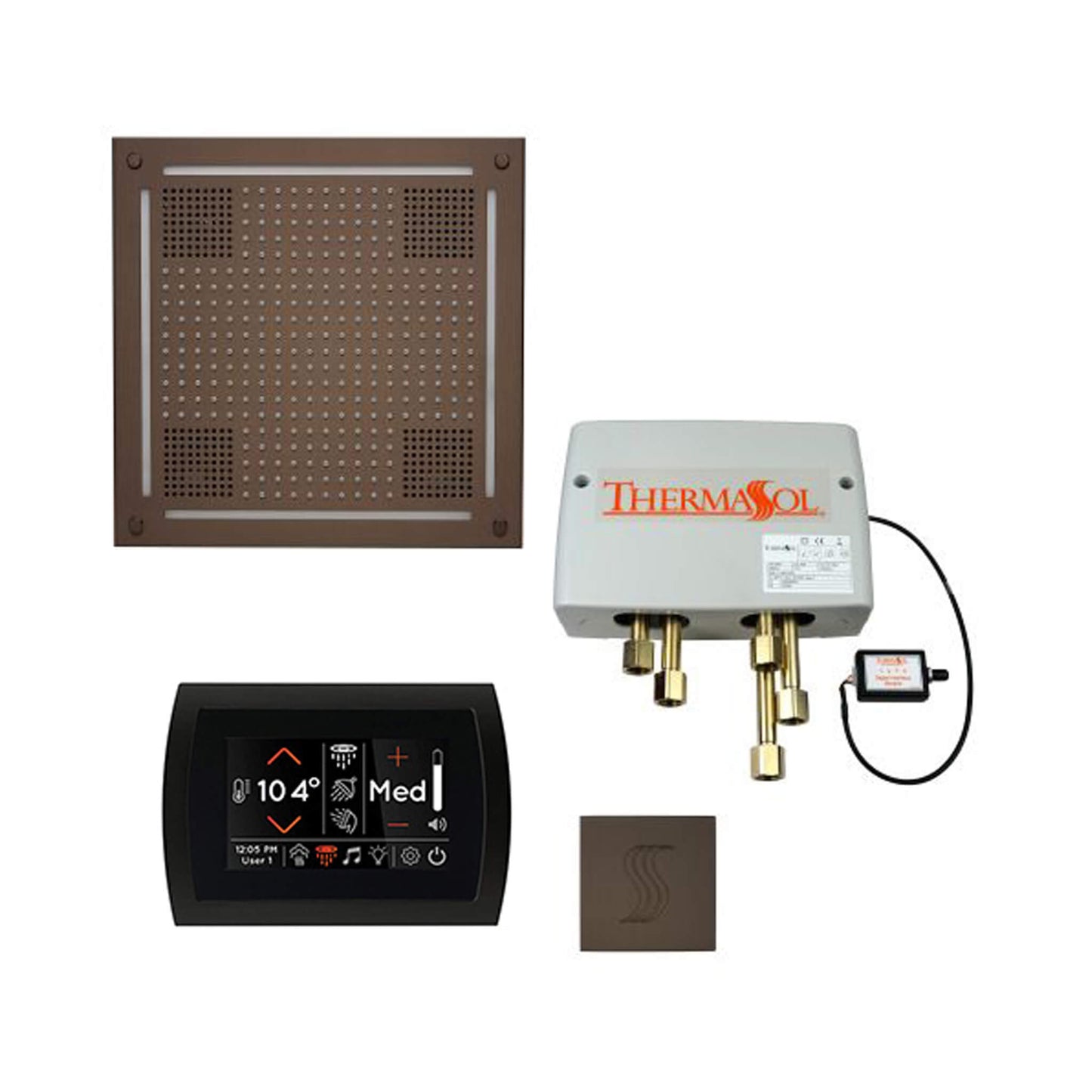 ThermaSol STC & HydroVive Total Wellness Package with Digital Shower Valve [TWPH]