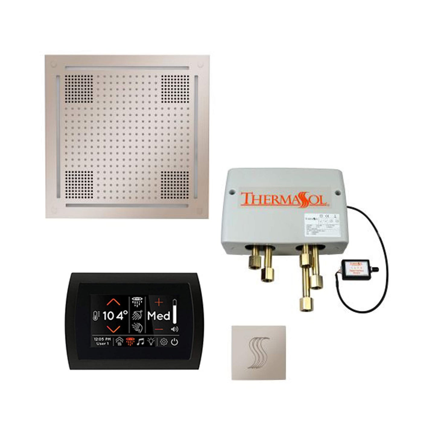 ThermaSol STC & HydroVive Total Wellness Package with Digital Shower Valve [TWPH]
