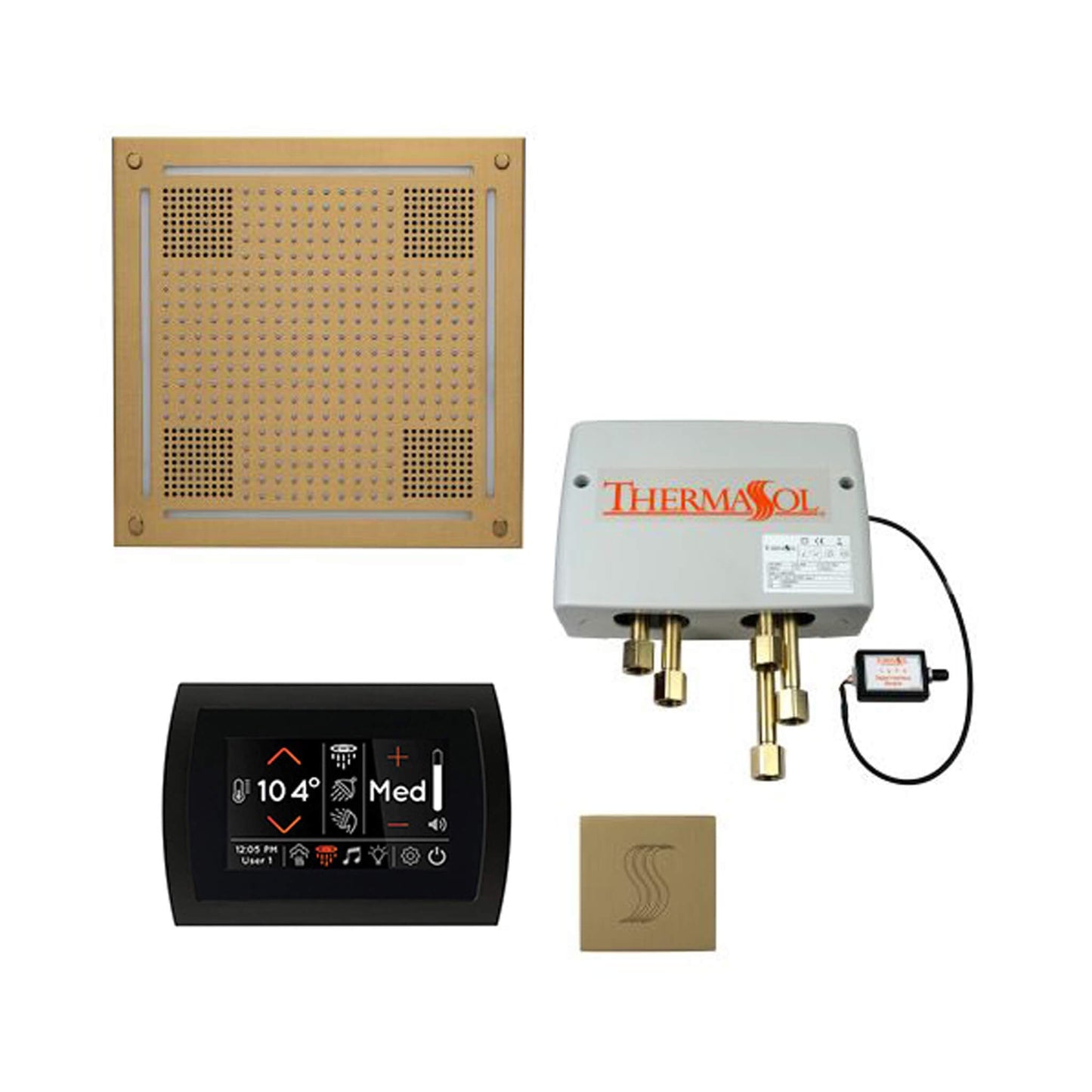 ThermaSol STC & HydroVive Total Wellness Package with Digital Shower Valve [TWPH]