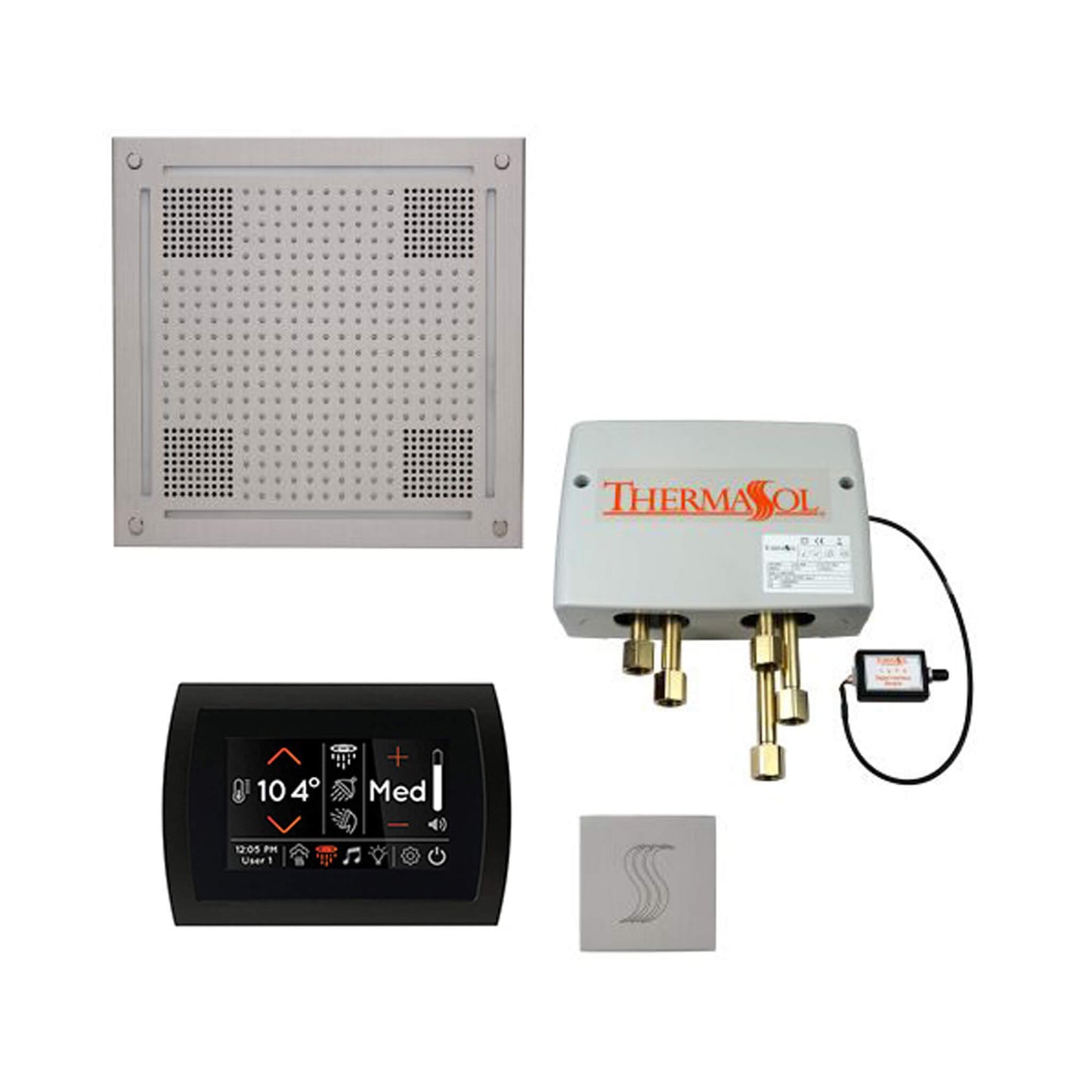 ThermaSol STC & HydroVive Total Wellness Package with Digital Shower Valve [TWPH]