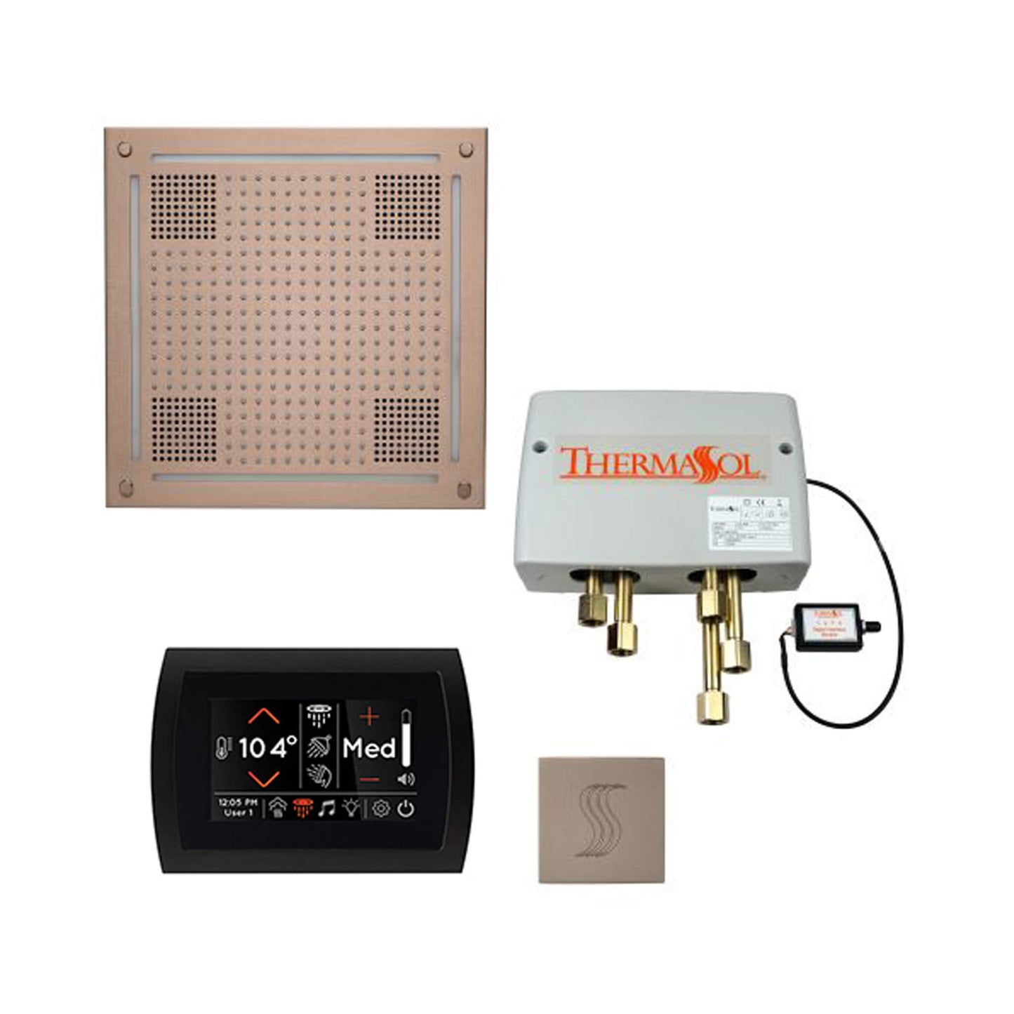ThermaSol STC & HydroVive Total Wellness Package with Digital Shower Valve [TWPH]