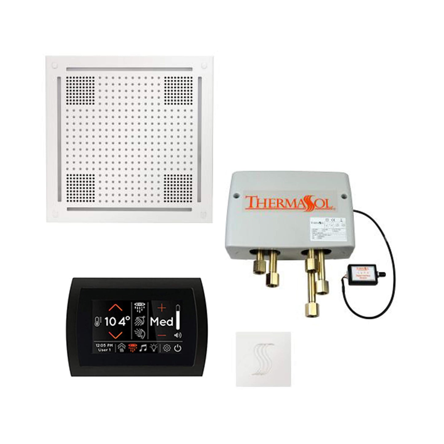 ThermaSol STC & HydroVive Total Wellness Package with Digital Shower Valve [TWPH]