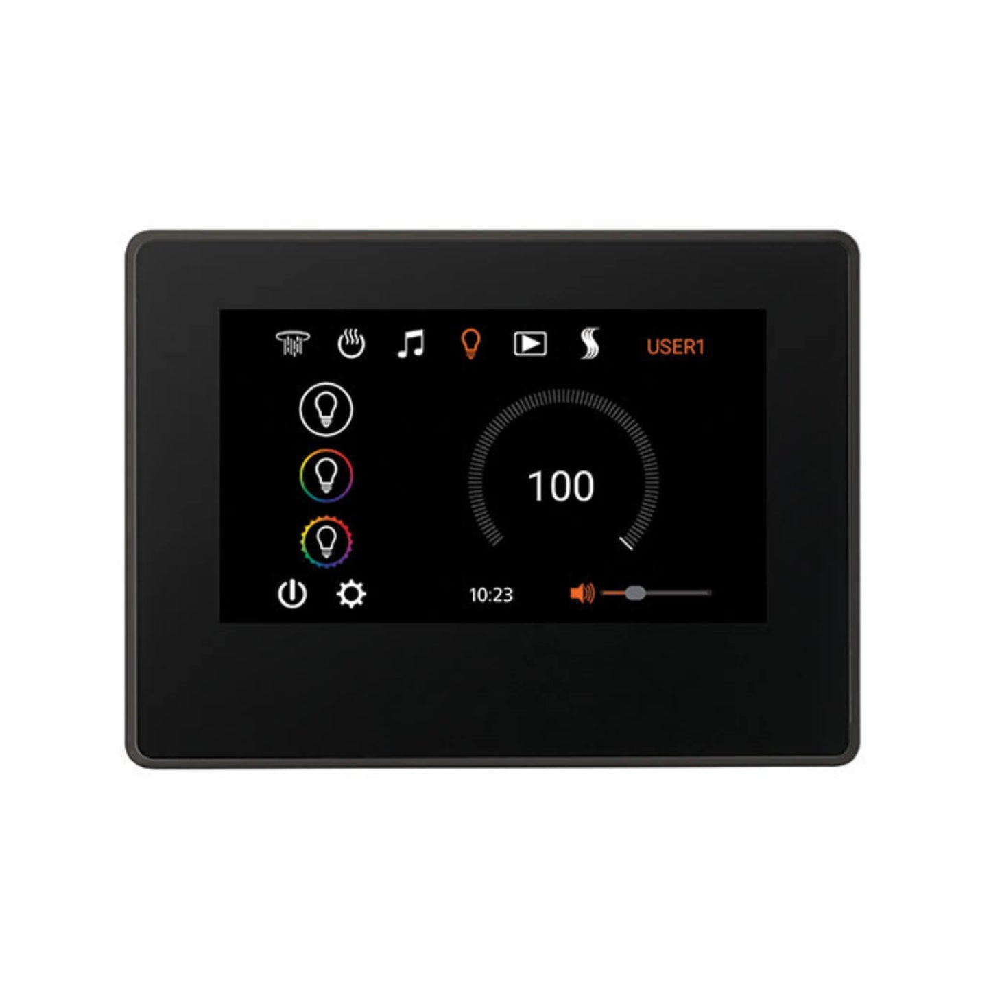 ThermaSol ThermaTouch Steam Shower Control With SteamVection Steam Head