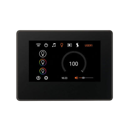 ThermaSol ThermaTouch Steam Shower Control With SteamVection Steam Head