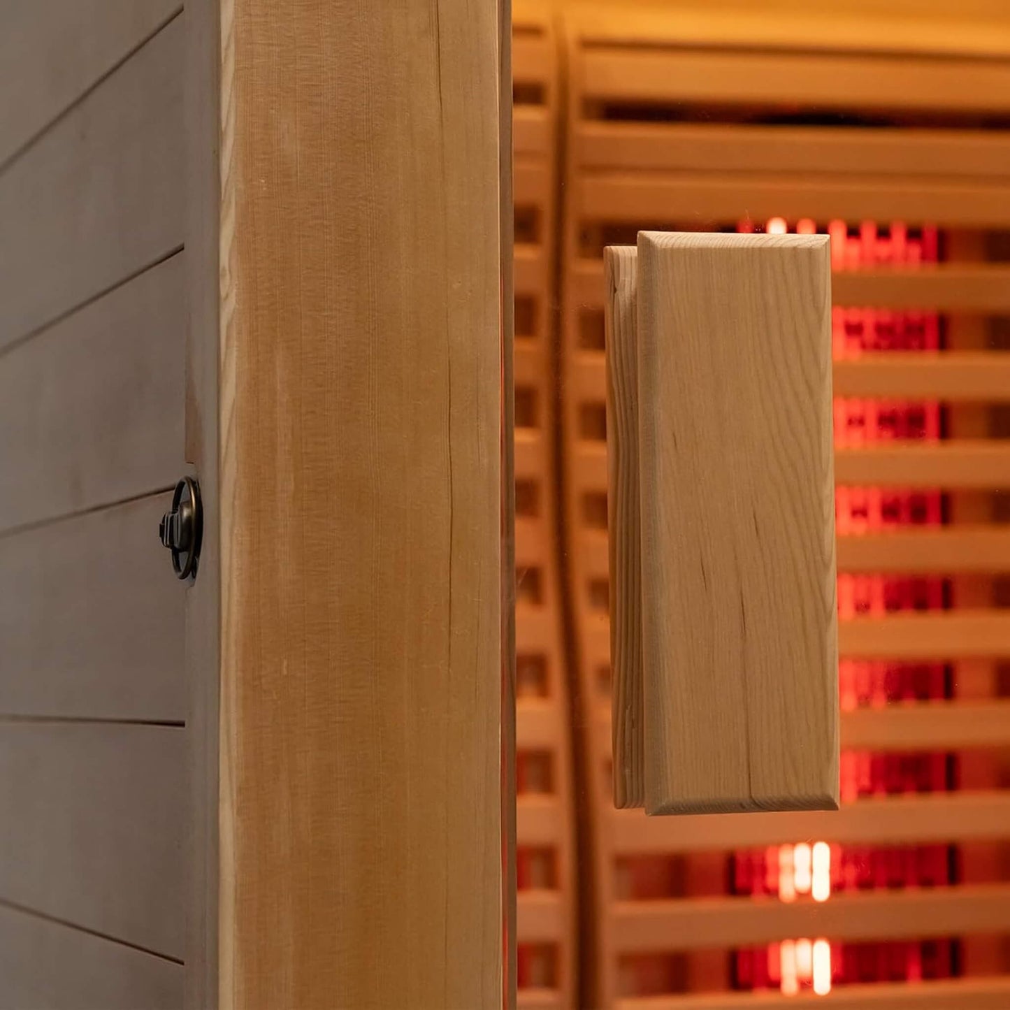 Rövia Luma 2-Person Indoor Hybrid Sauna Room With Infrared And 3.5KW Steam Heaters