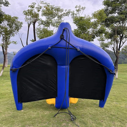 Giant Towable Inflatable Flying Manta Ray Water Tube with Pump